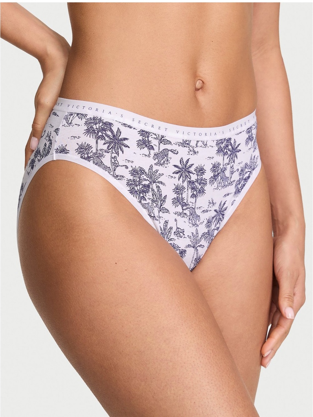 NWT Victoria's Secret Stretch Cotton High-Leg Brief Panty.